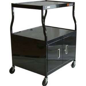  Elitech 44 High Wide Body TV Cart with Cabinet: Home 