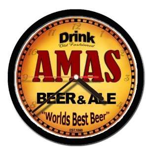  AMAS beer and ale wall clock: Everything Else