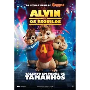  Alvin and the Chipmunks Movie Poster (11 x 17 Inches 