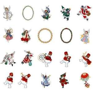  INGRIDS CHRISTMAS Embroidery Machine Designs CD: Kitchen 