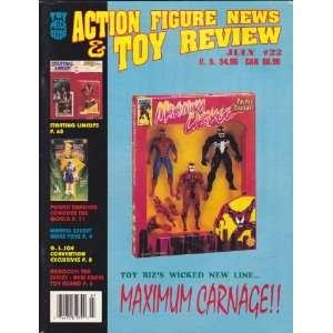  ACTION FIGURE NEWS & TOY REVIEWS #22 MAXIMUM CARNAGE POWER 