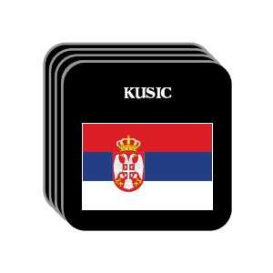  Serbia   KUSIC Set of 4 Mini Mousepad Coasters 