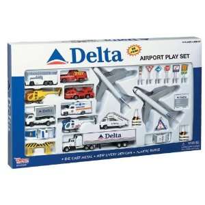  Delta 30 Pc Airport Play Set: Toys & Games