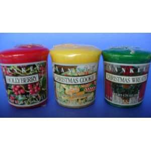  Yankee Candle Votives   Christmas Scents: Home & Kitchen