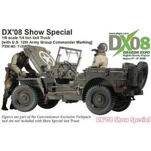  Dragon Models DX08 American WWII Jeep w/ Full Engine 