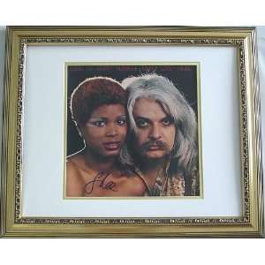  Leon & Mary Russell Signed Make Love to Music framed Album 