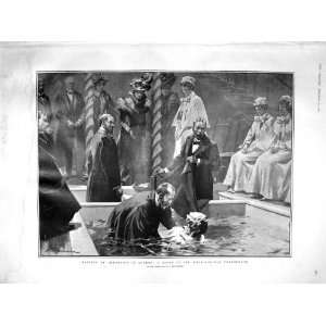  1902 Baptism Emmersion London Metropolitan Tabernacle 