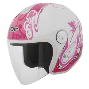  KBC OFS Lady Open Face Helmet Small  Pink: Automotive