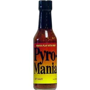 Pyromania Hot Sauce, 5 fl oz:  Grocery & Gourmet Food