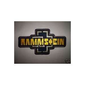 RAMMSTEIN HUGE 8 Inch Sew Iron on BACK PATCH Badge NEW 