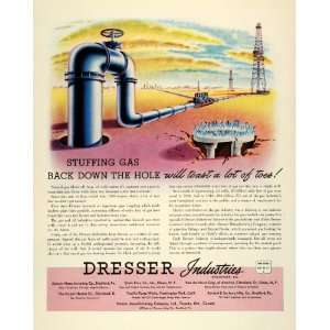   Couplings Fittings Gas Power Tower   Original Print Ad