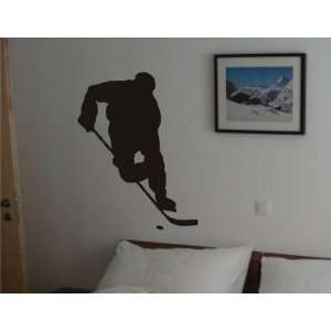 Ice Hockey Player Decal Sticker Wall Mural Art Graphic Sports Teen Kid 