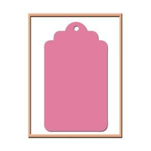  #0433   Large Scalloped Tag MSRP $13.50 Arts, Crafts 