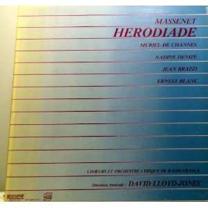 Herodiade, Massenet, David Lloyd Jones, 2 LPs, Rodolphe Productions 
