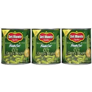 Del Monte Fresh Cut Cut Green Beans, 28 oz, 3 pk:  Grocery 
