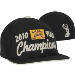 Los Angeles Lakers 2010 NBA Champions Adidas Locker Room Hat:  