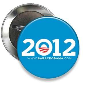  Blue 2012 Obama Campaign Button (Set of 10) 2 1/4 Round 