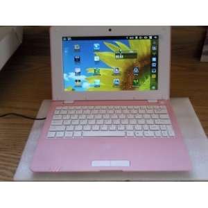  Laptop 10 inch Netbook WiFi Webcam PINK Electronics