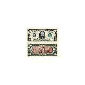  Novelty & Fake Money John Tyler Million Dollar Bill (pack 