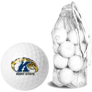  Kent Golden Flashes NCAA 15 Golf Ball Clear Pack: Sports 
