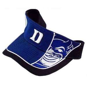  Duke Blue Devils Blue Sneak Peek Visor: Sports & Outdoors