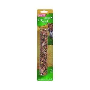  Kaytee Hamster/Gerbil Fruit & Veggie Treat Stick (4 oz 