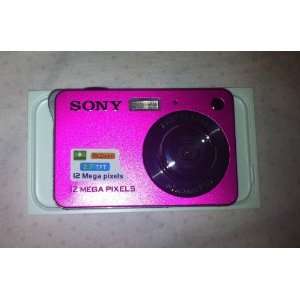  Pink Sony Digital Camera 8x Zoom 12 Mega Pixels: Office 