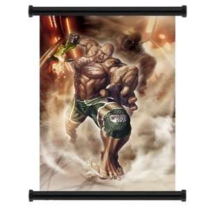  Street Fighter X Tekken Marduk Game Fabric Wall Scroll 