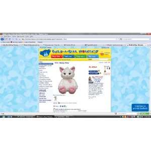  Build A Bear Workshop   SASSY KITTY   18 in White Cat 
