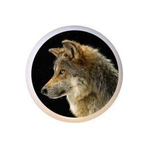  Wolf Design109 Wolves Drawer Pull Knob: Home Improvement