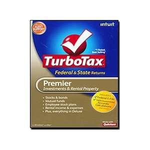    TurboTax 2009 Premier Federal + State + Federal efile Electronics