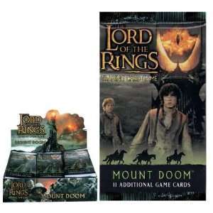  Lord of the Rings Card Game Mount Doom Booster Pack Toys 