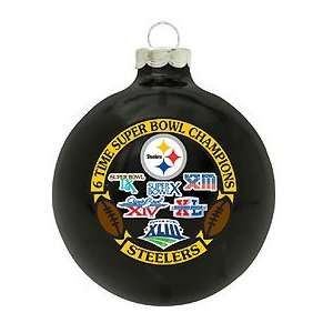  Pittsburgh Steelers Six Time Champions Small Black 