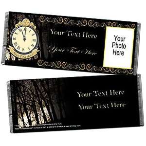  Moonlight Clock Personalized Photo Candy Bar Wrappers 