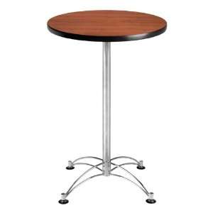   : Elegant Round Stool Height Cafe Table 24 Diameter: Home & Kitchen