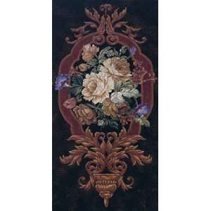    Rose Tapestry I   Riddle & Co. LLC 12x24 CANVAS