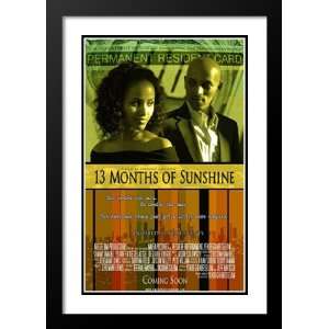  13 Months of Sunshine 32x45 Framed and Double Matted Movie 