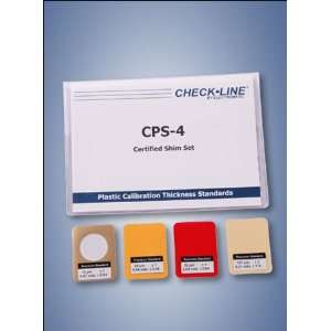 Checkline CPS 60 Coating Thickness Gauges Certified Plastic Shims 