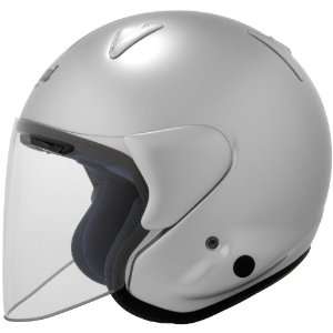   Motorcycle Helmet Pewter Silver Extra Large XL XF81 1384: Automotive
