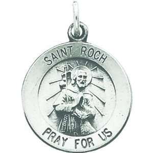  Sterling Silver Saint Roch Medal Jewelry