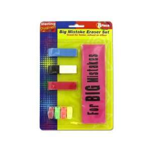  Big mistake eraser set   Pack of 96: Toys & Games