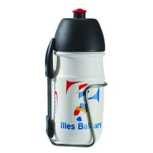 Elite Illes Balearis Team Bottle and Cage Combo Sports 
