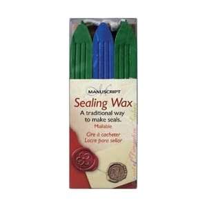   Seal Wax Sticks W/Wicks 3/Pkg by Manuscript Pen Arts, Crafts & Sewing