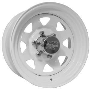  Pro Comp 82 White Wheel (15x12/5x5): Automotive
