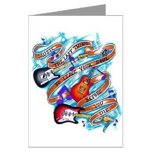  Musicians Life Music Greeting Cards Pk of 10 by CafePress 