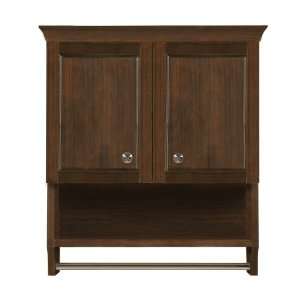   MMG Jordan 25.5 Inch Modular Wall Cabinet, Mahogany