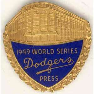   World Series Press Pin Brooch by Dieges & Clust