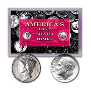  AMERICAS LAST SILVER DIME   COLLECTION 