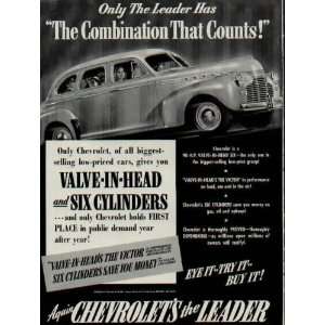   Has The Combination That Counts  1941 Chevrolet Ad, A2521