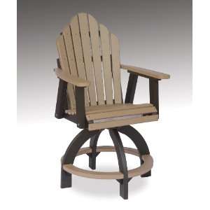   Back Swivel Counter Chair (Made in the USA!): Patio, Lawn & Garden